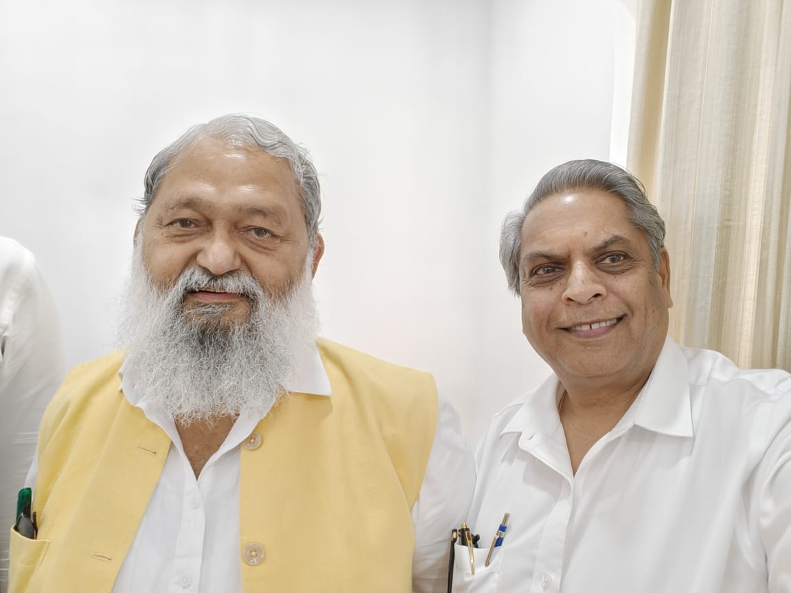 With Anil Vij Ji